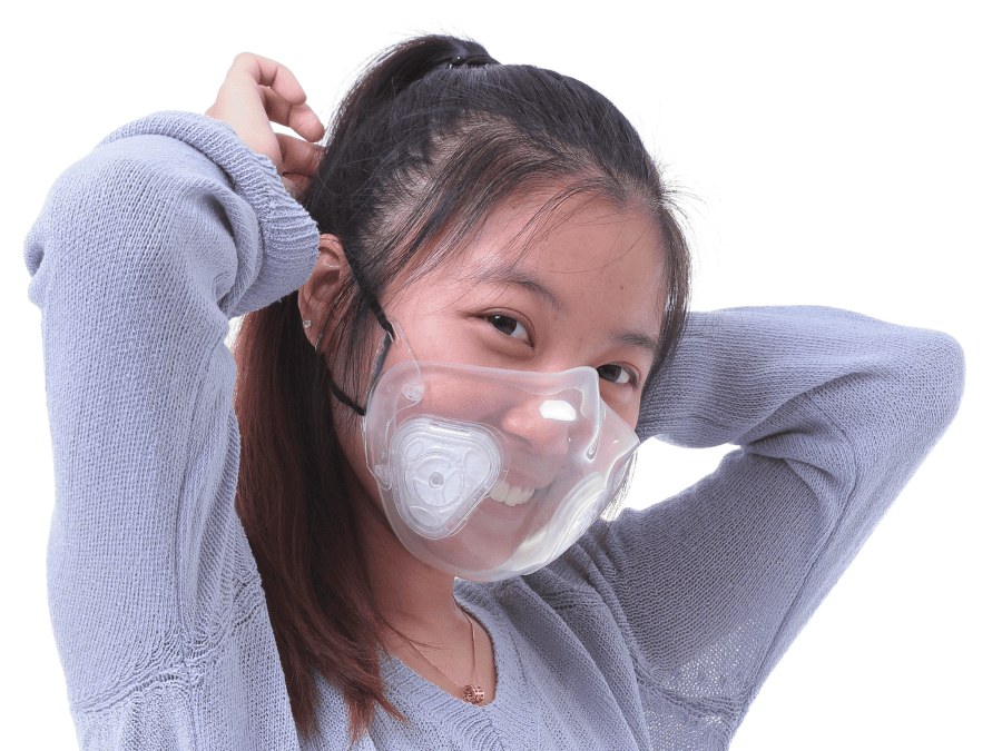 AiruFlo reusable face mask made by MYM Technology